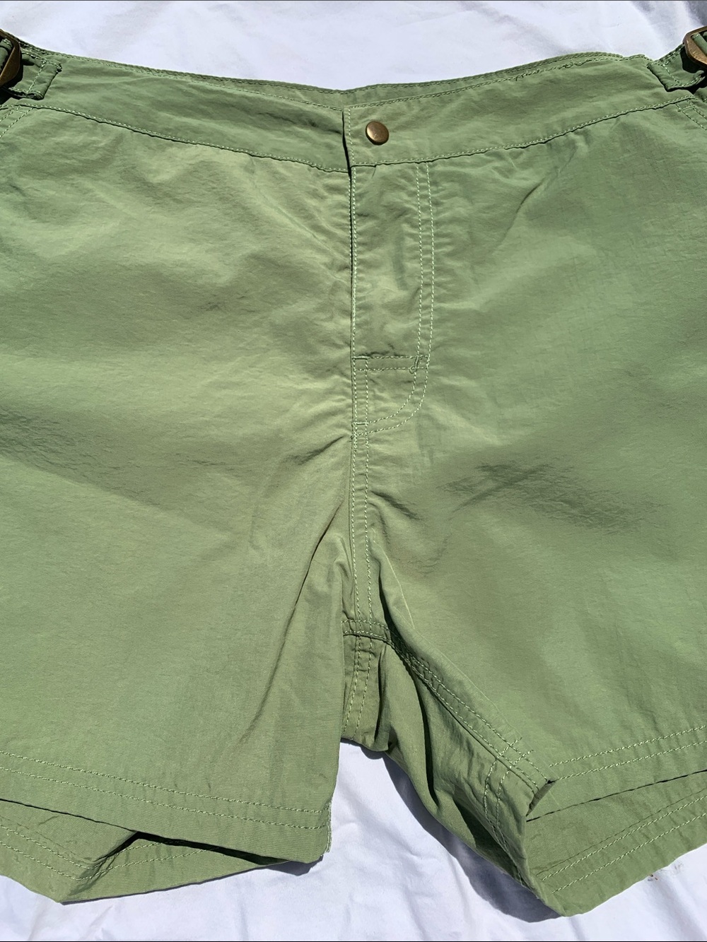 Dandy Del Mar Mens Sage Swim walking shorts inseam 4